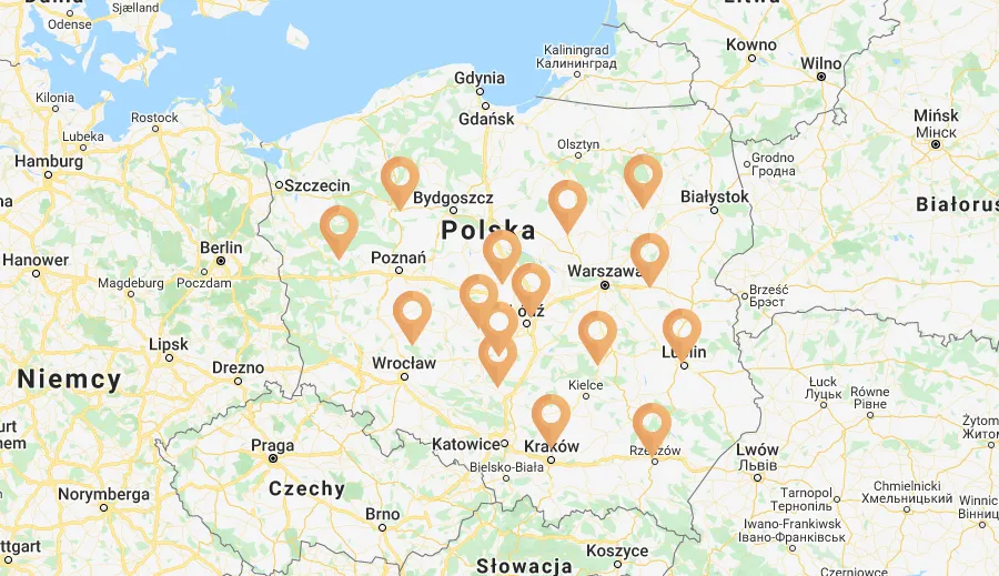 Bomar Meble, lokalizacja