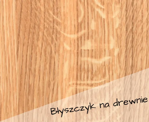 Błyszczyk na&nbsp;drewnie